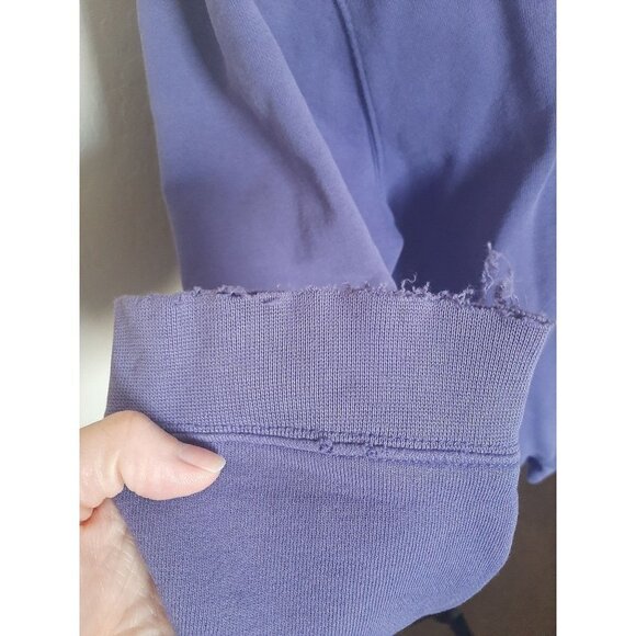 Disneyland Resort Purple Full Zipper Lightweight Jacket Size L Distressed Casual - Picture 6 of 11
